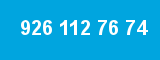 926 112 76 74